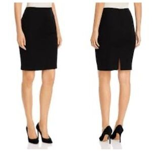 Amanda & Chelsea Pull On Stretch Ponte Pencil Skirt Size Small